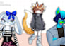 draw furry art, fursona, anthro character and furry oc